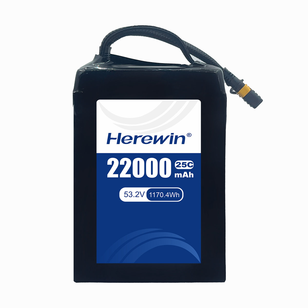 14S1P 53.2V 22000mAh Soft Pack Smart UAV Battery
