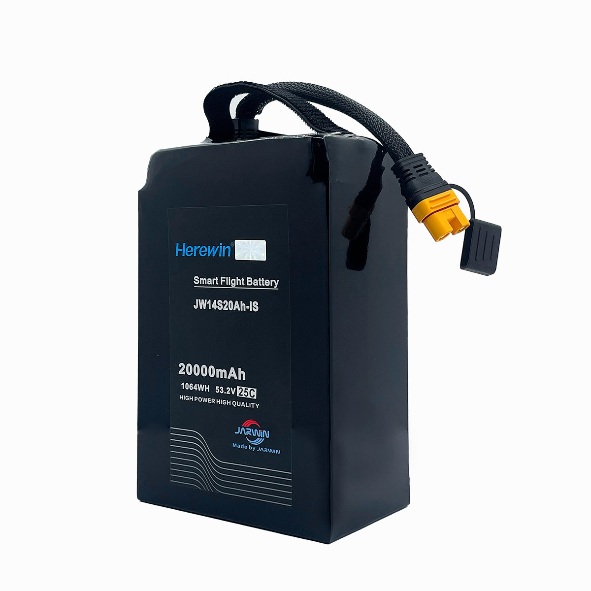 25C 14S1P 53.2V 20000mAh smart pouch UAV battery