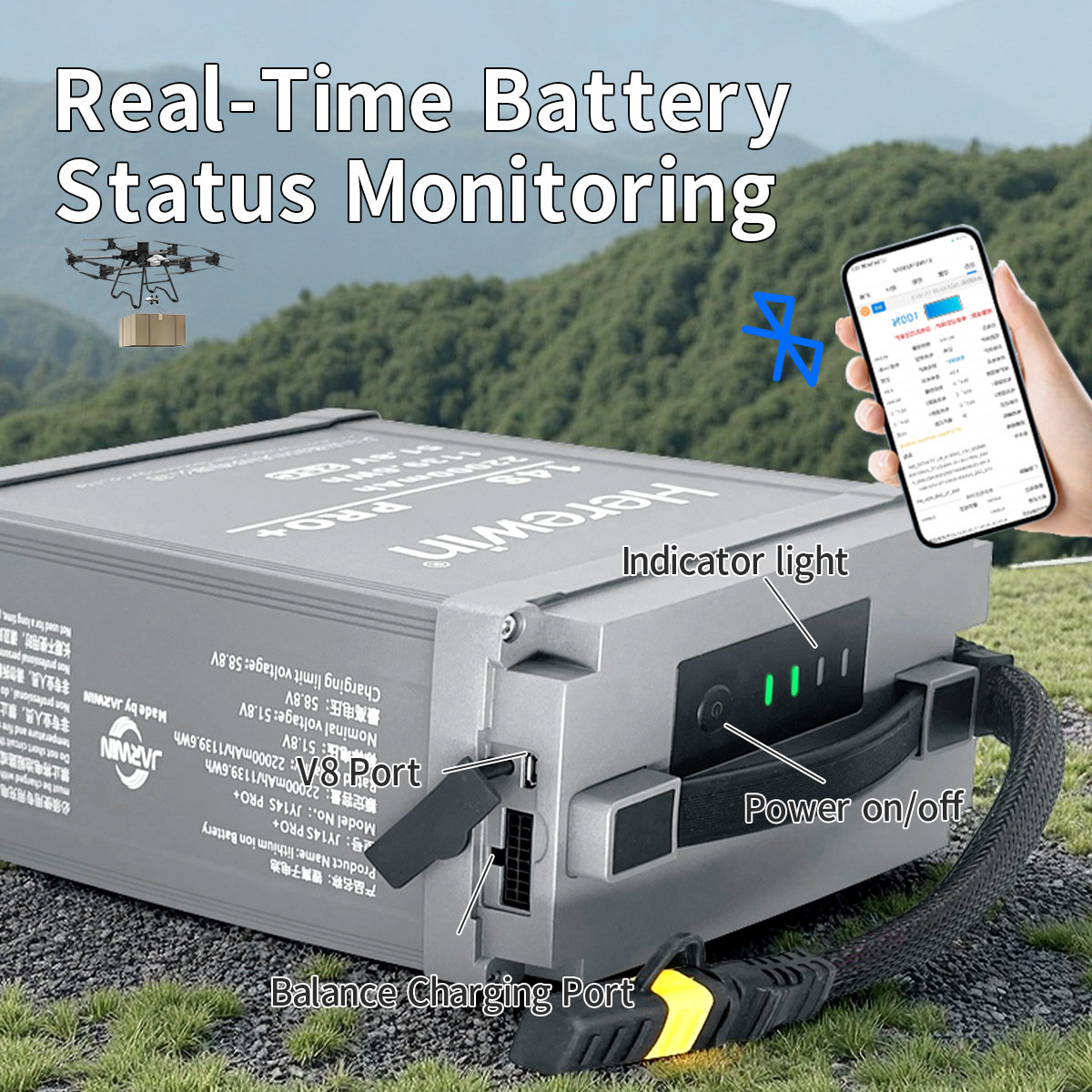 33000mAh 15C 14S1P PRO+ 51.8V (6)