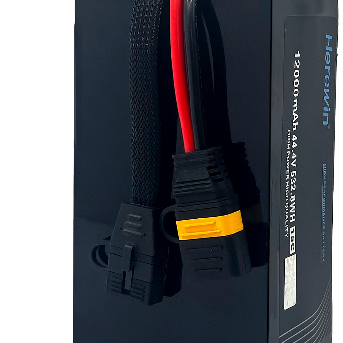 15C 12S1P 44.4V 12000mAh agricultural drone battery connector
