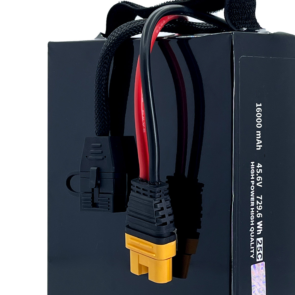 25C 12S1P 45.6V 16000mAh agricultural drone battery connector