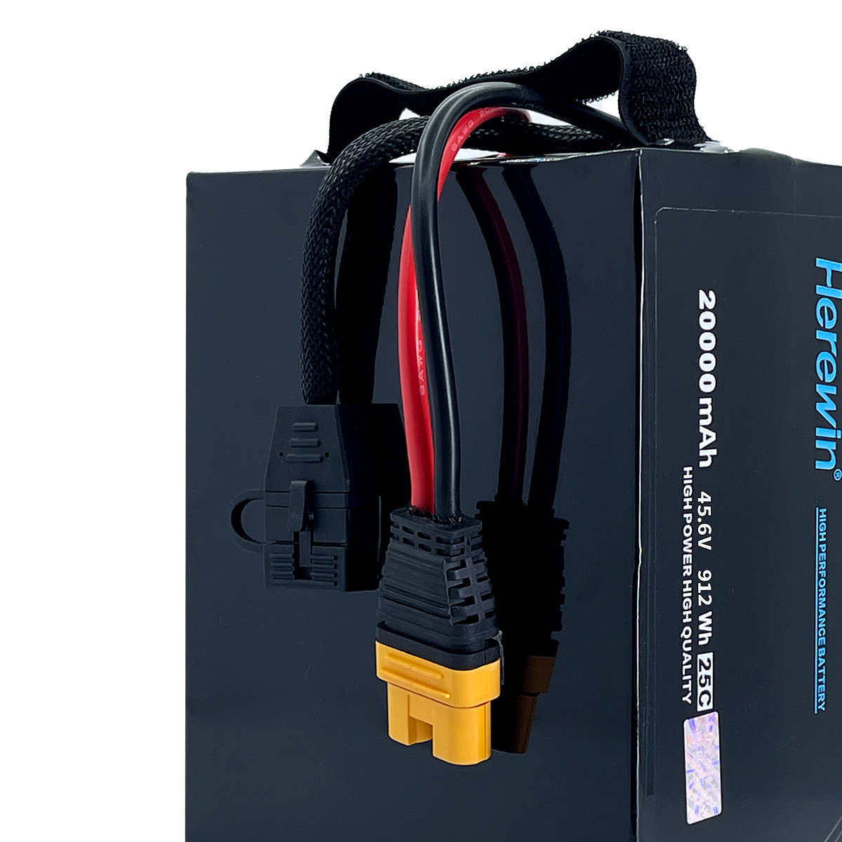 25C 12S1P 45.6V 20000mAh agricultural drone battery connector