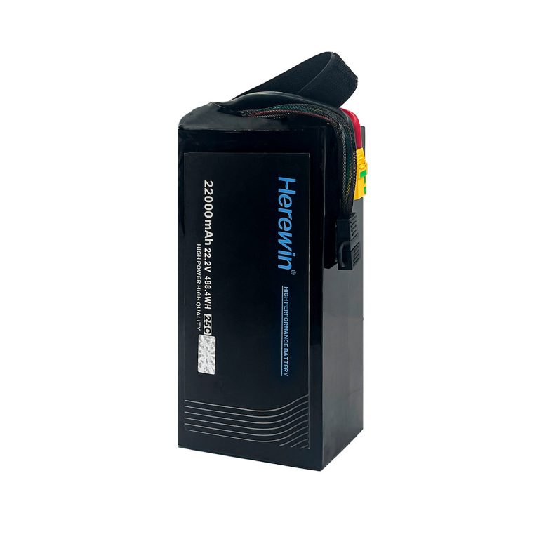 6S1P 22.2V 22000mAh Soft Pack UAV Battery