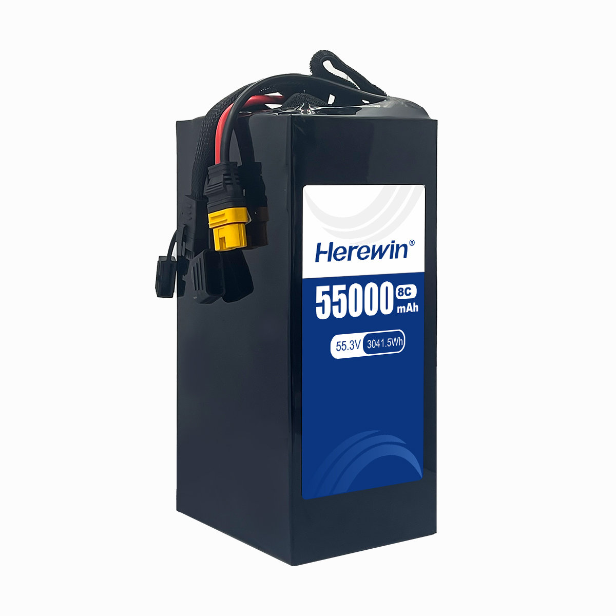 High Voltage Semi-Solid 18S1P 71.1V 55000mAh UAV Battery