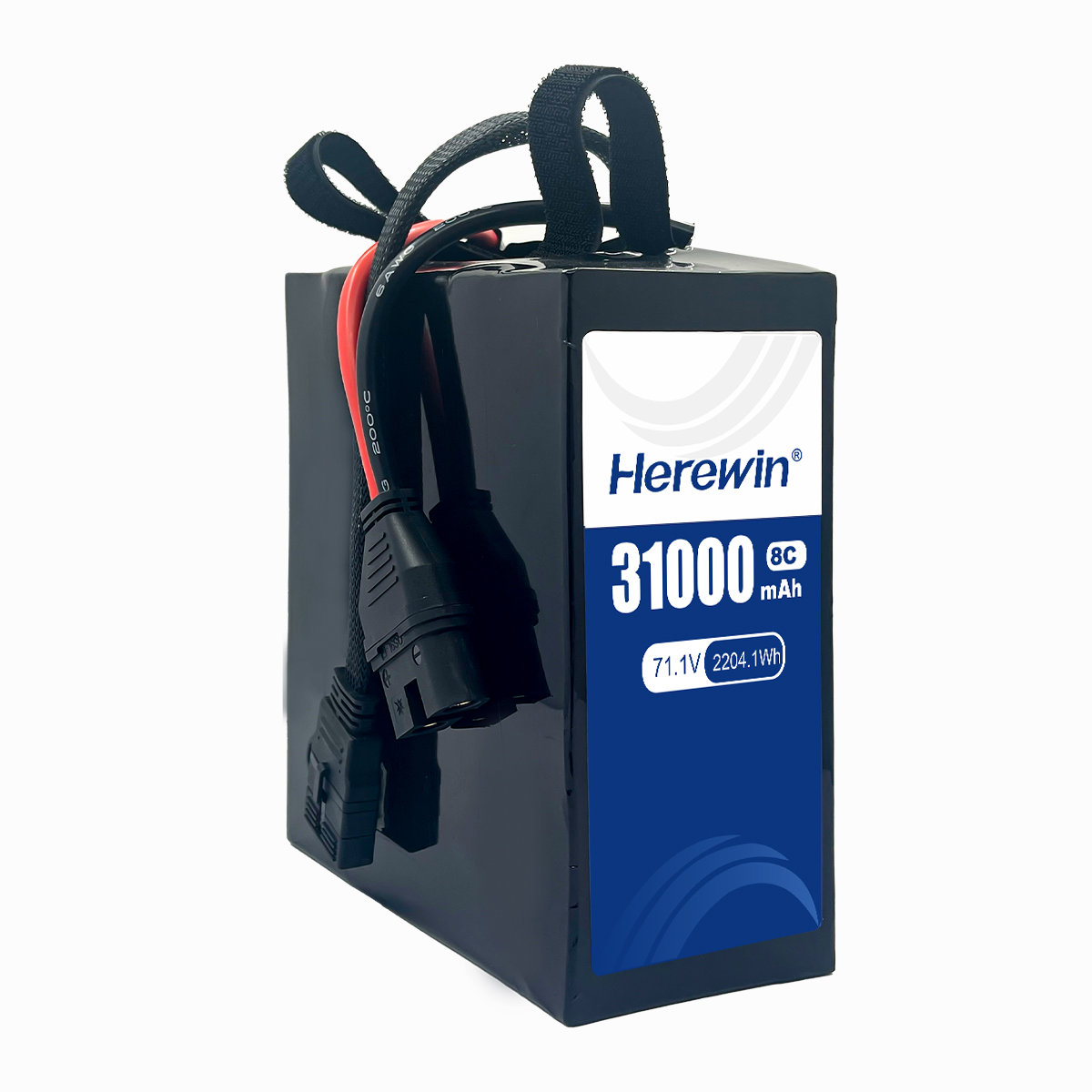 High Voltage Semi-Solid 18S1P 71.1V 31000mAh UAV Battery