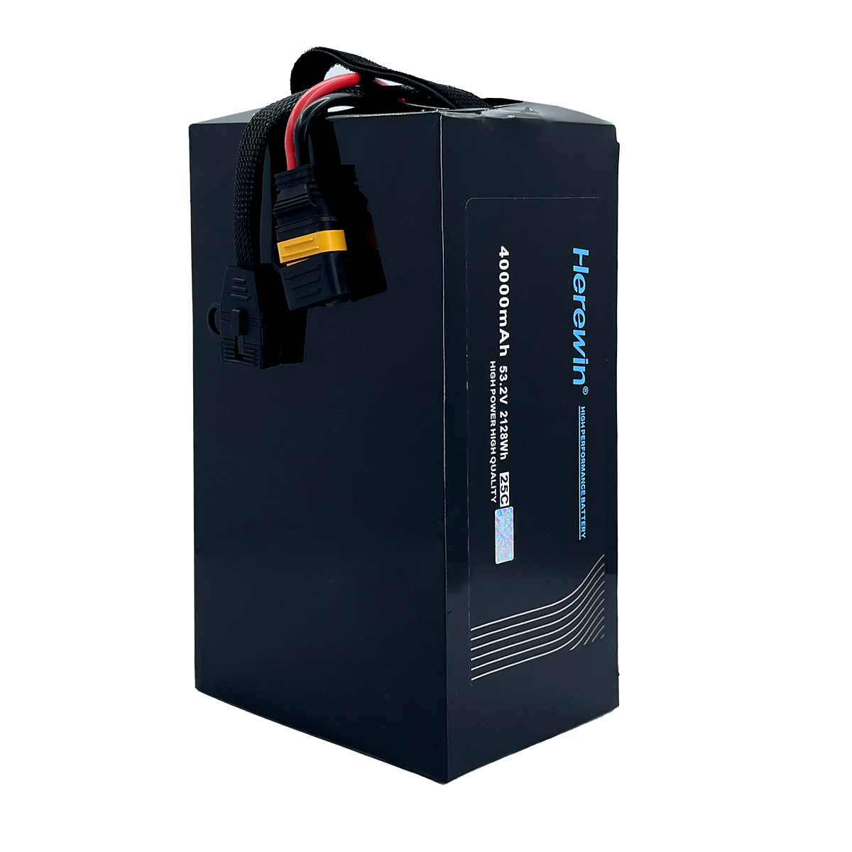 25C 14S1P 53.2V 40000mAh LiPo UAV battery