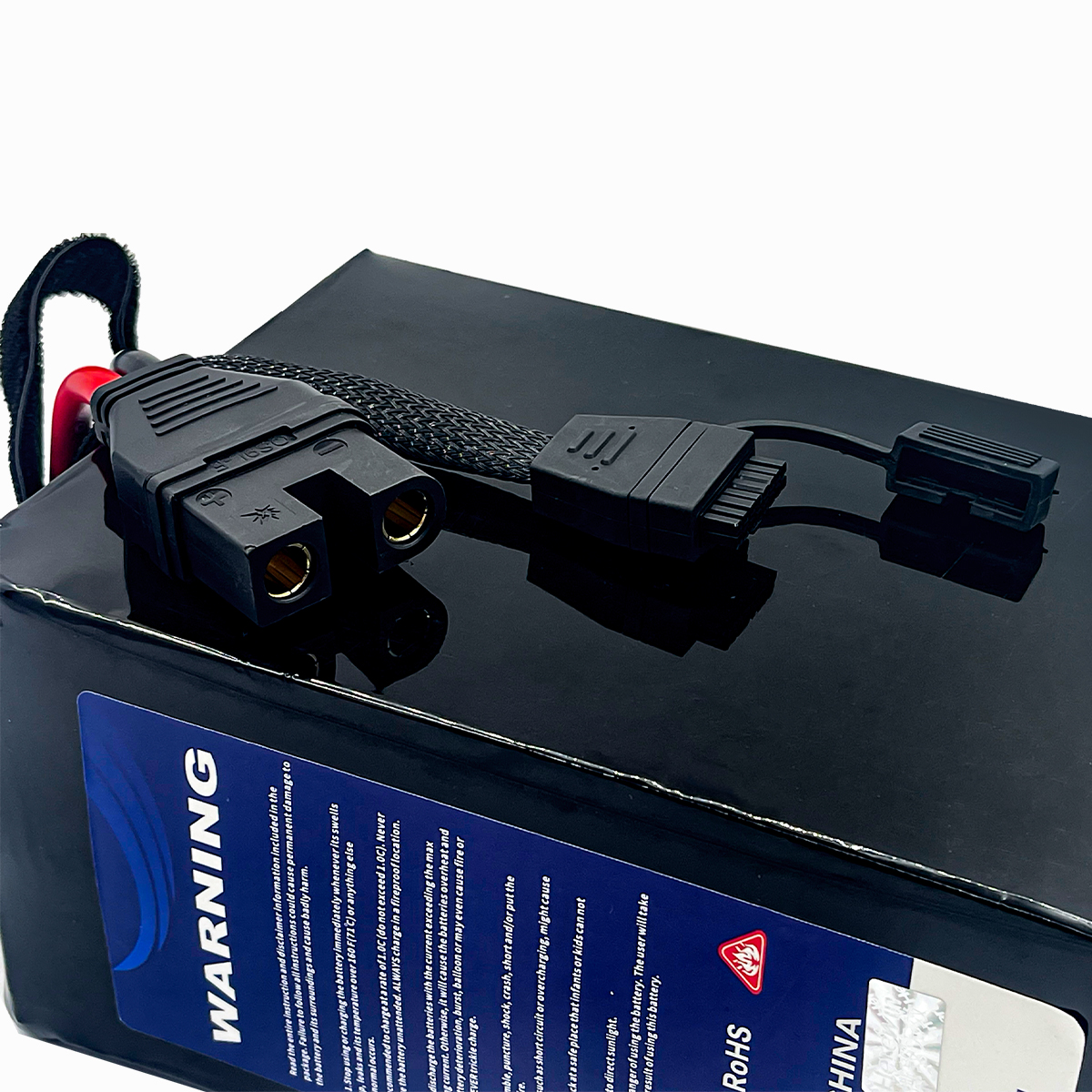 semi-solid 12S1P 44.4V 31000mAh UAV battery connector