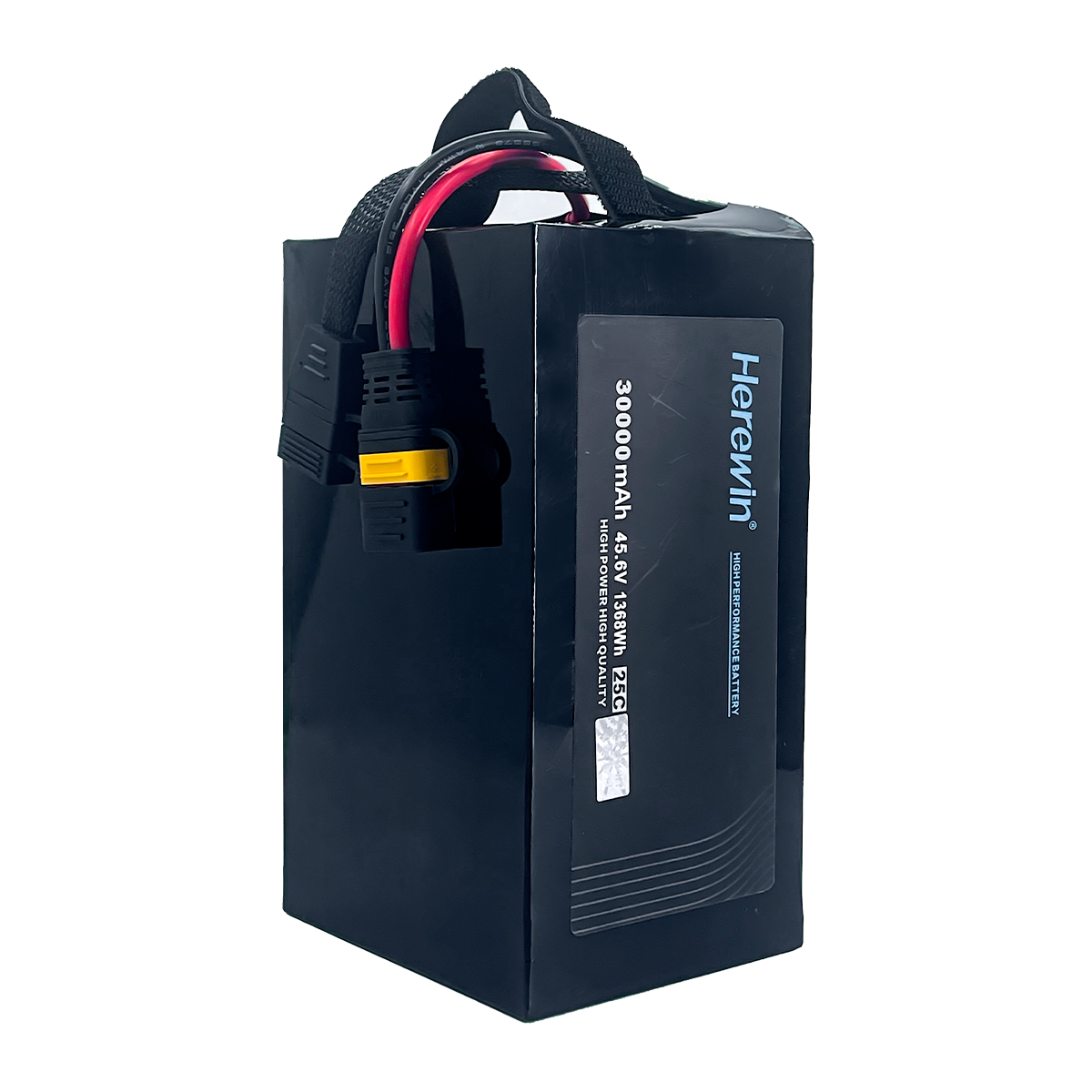 25C 12S1P 45.6V 30000mAh LiPo UAV battery