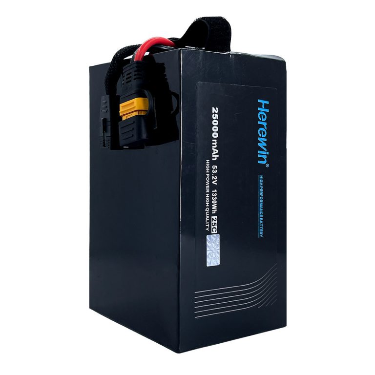 25C 14S1P 53.2V 25000mAh industrial UAV battery