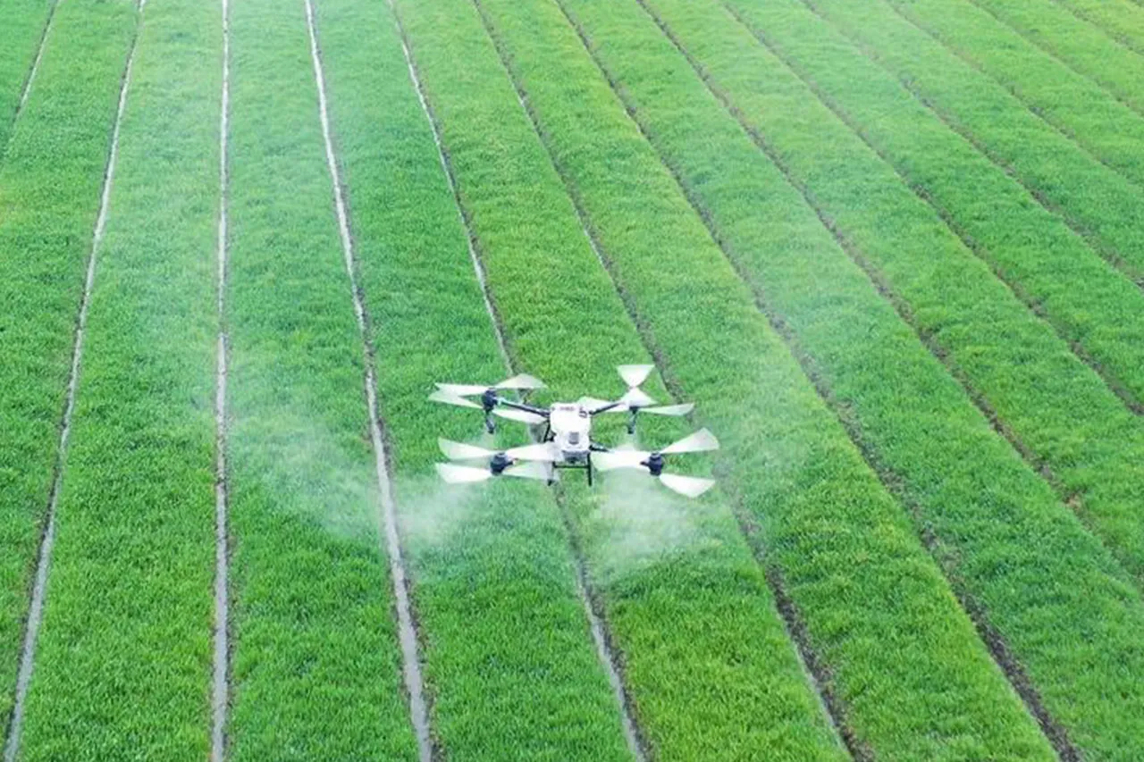 Agricultural Drone Spraying