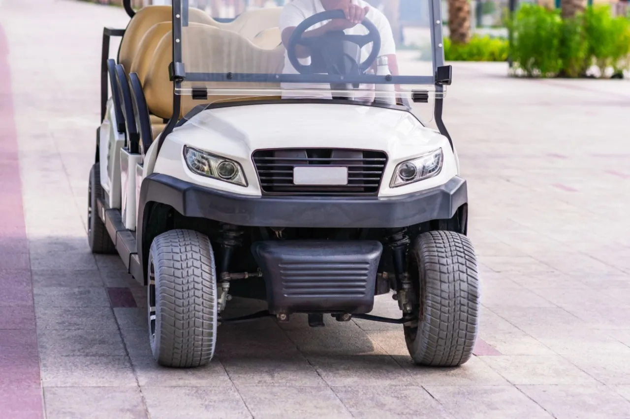medium-load commuter golf cart.