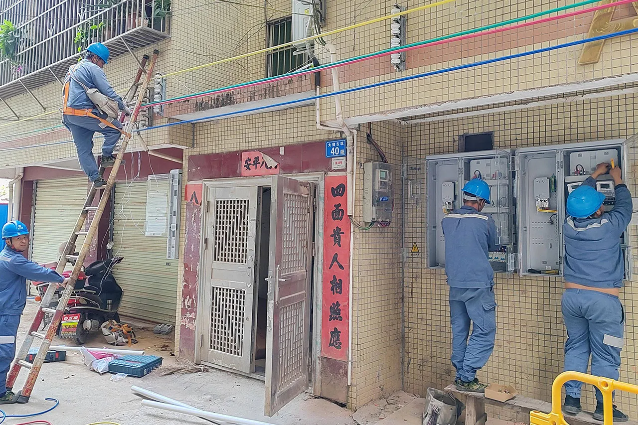 Old Residential Area Power Upgrades