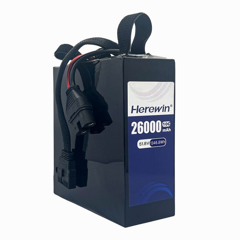 semi-solid 14S1P 51.8V 26000mAh UAV battery