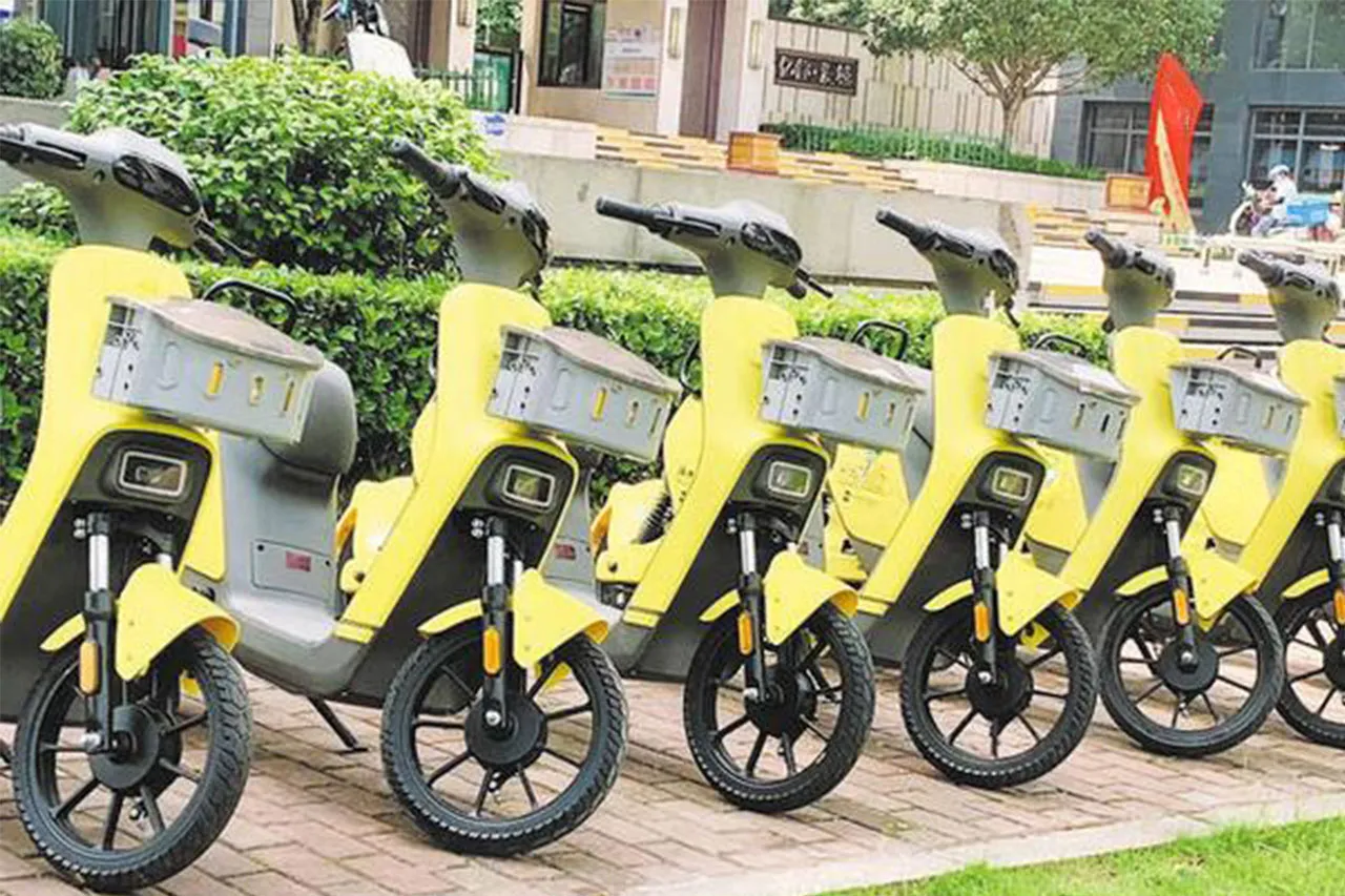 shared electric bicycle