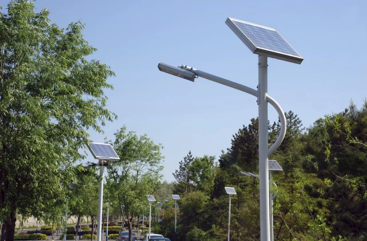 Solar Street Light Storage
