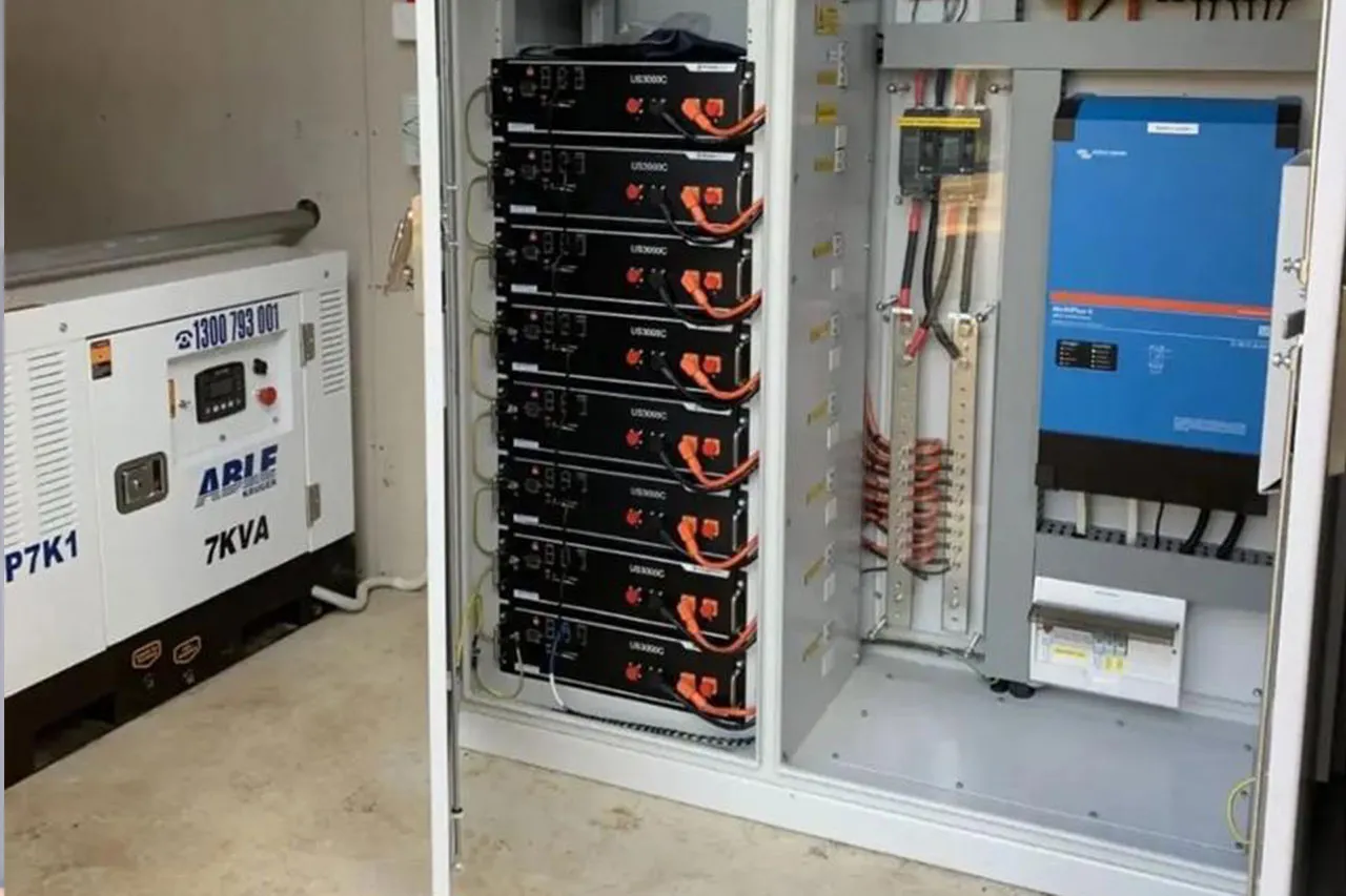 Villa Basement Energy Storage