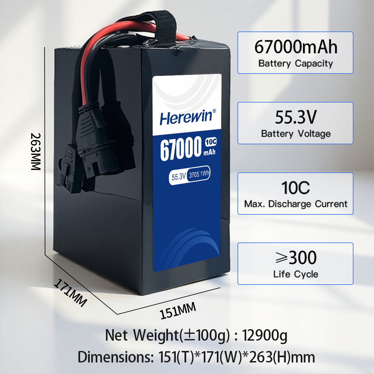 Herewin 10C 14S1P 55.3V 67000mAh (6)