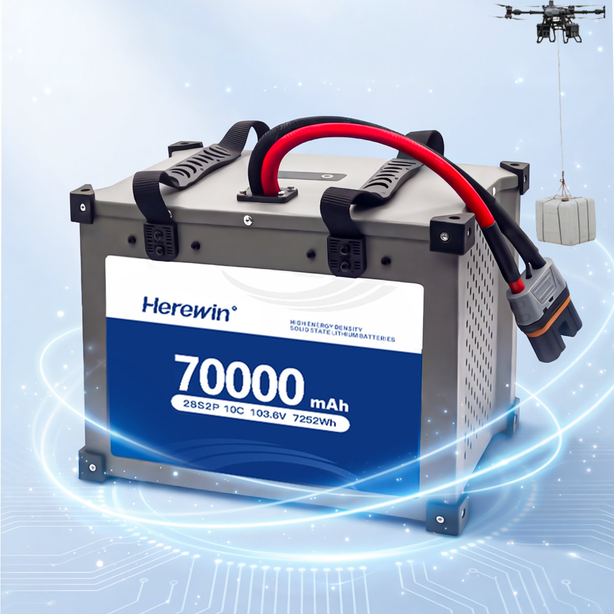 Herewin 28S2P 103.6V 70000mAh Smart UAV Battery (8)