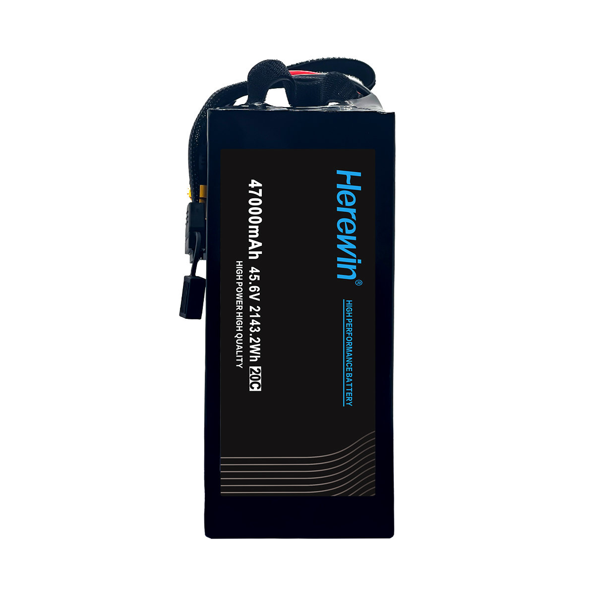Herewin 12S 47000mAh 20C LiPo Drone Battery (3)