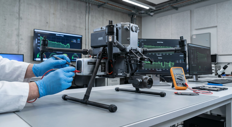 Industrial UAV Battery Testing and PACK Engineering Diagnostics